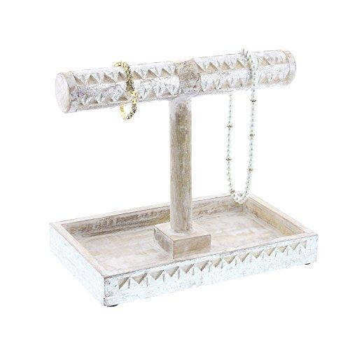 Algopix Similar Product 20 - Benzara Antiqued Durable Jewelry Holder