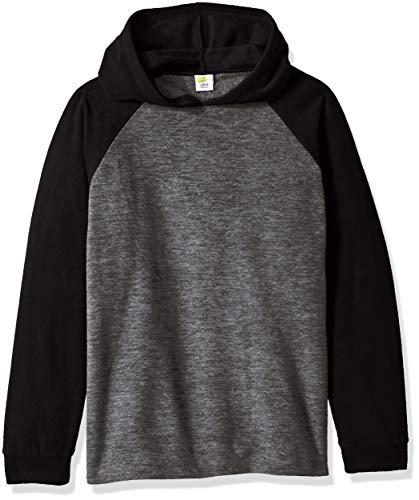 Algopix Similar Product 5 - Crazy 8 Boys Fleece Hooded Top, Ebony L