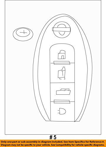 Algopix Similar Product 1 - Nissan 285E39N07A Remote Control
