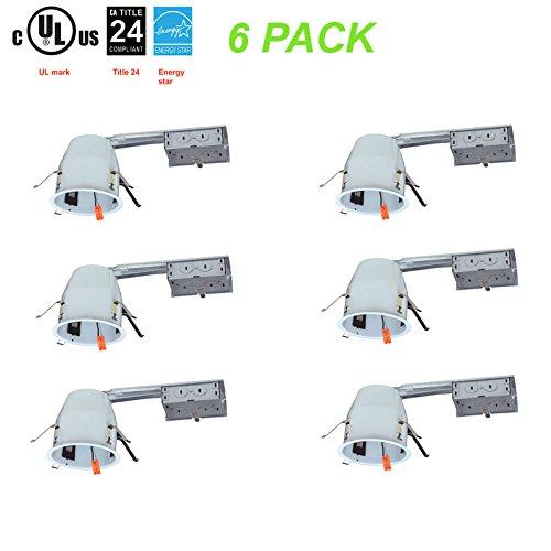 Algopix Similar Product 11 - IC4LEDRA 6 Pack 4 Remodel IC Airtight