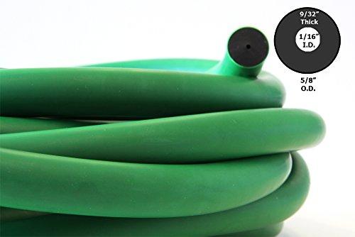Algopix Similar Product 11 - Hammerhead Green Small ID Rubber Latex