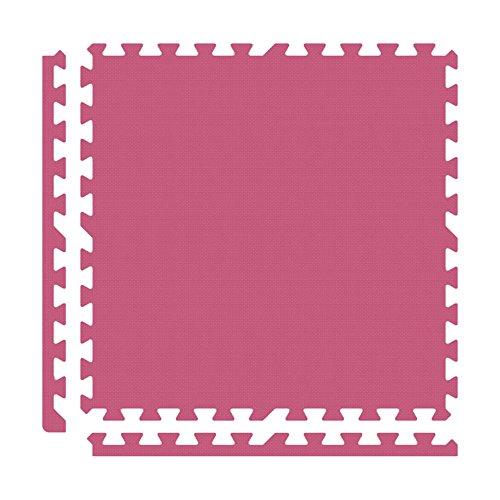 Algopix Similar Product 12 - Premium SoftFloors Set in Pink Size