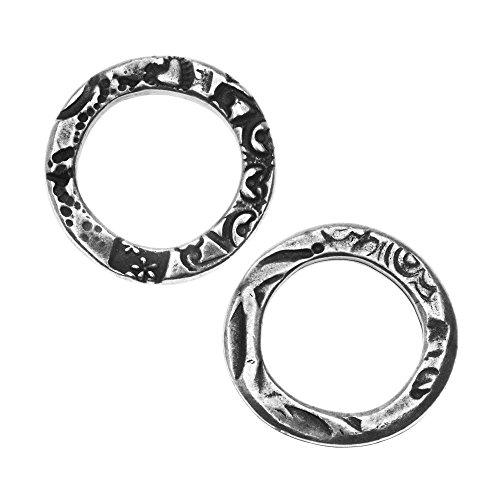 Algopix Similar Product 12 - TierraCast Connector Link Flora Ring