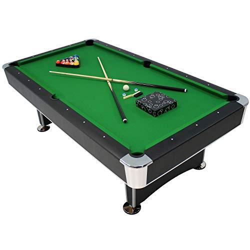 Algopix Similar Product 19 - Sunnydaze 8Foot Billiard Pool Table