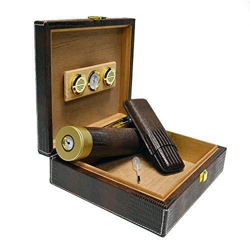 Algopix Similar Product 11 - Orleans Group giftsets Leather Humidor