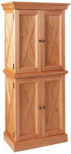 Algopix Similar Product 17 - Country Lodge Honey Pine Pantry by Home