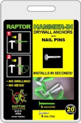 Algopix Similar Product 3 - Raptor Anchors PCK5G5WZNP 5PK