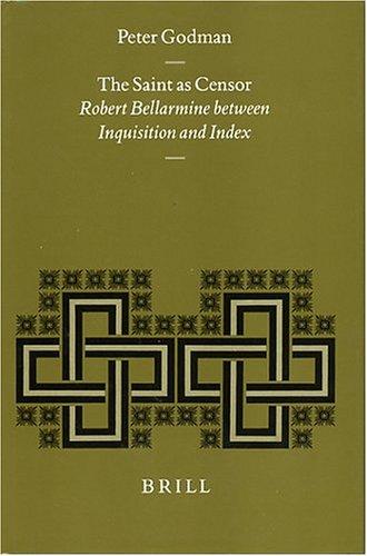 Algopix Similar Product 16 - The Saint As Censor Robert Bellarmine