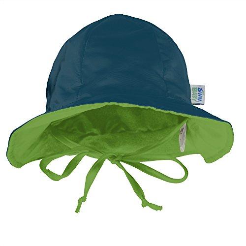 Algopix Similar Product 5 - My Swim Baby Sun Hat LimeNavy