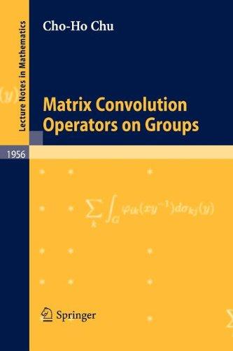 Algopix Similar Product 4 - Matrix Convolution Operators on Groups