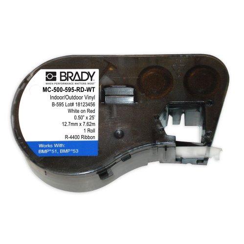 Algopix Similar Product 16 - Brady MC500595RDWT Vinyl B595