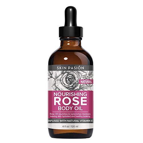 Algopix Similar Product 11 - Skin Pasion Nourishing Rose Body Oil 