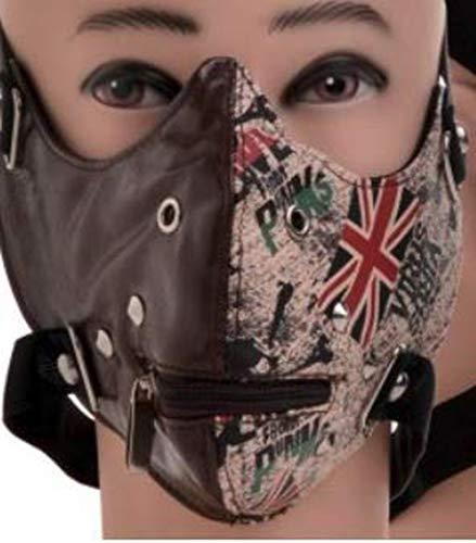 Algopix Similar Product 14 - UK Union Jack Flag Vinyl Half Face