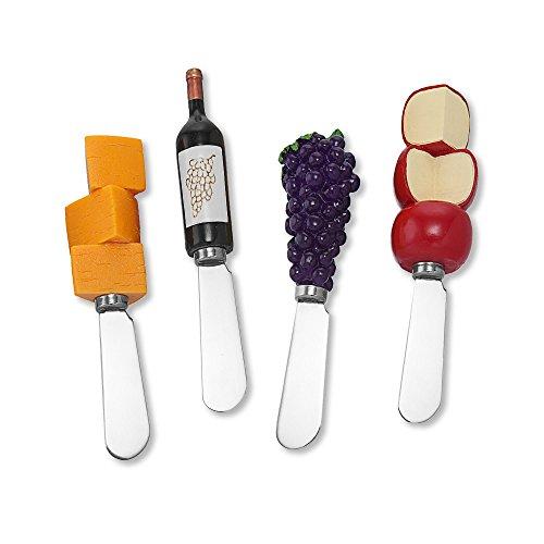 Algopix Similar Product 9 - Mr Spreader 4Piece Red Wine Tasting
