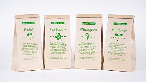 Algopix Similar Product 4 - Home Greens Premium Seed Packs  Easy