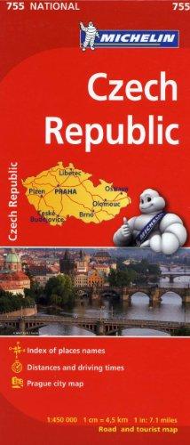 Algopix Similar Product 13 - Michelin Czech Republic Map 755
