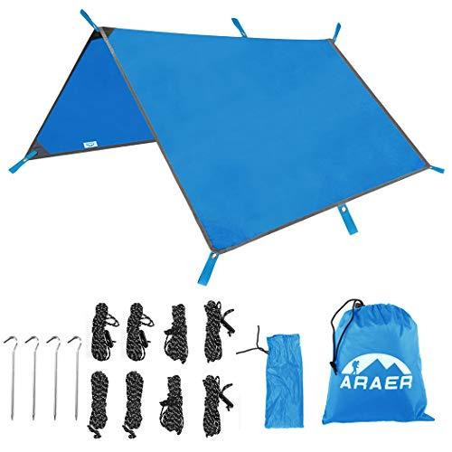 Algopix Similar Product 7 - ARAER Tent Tarp Hammock Rain Fly 114