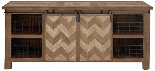 Algopix Similar Product 18 - Benzara Ajanta Wood Console Cabinet 70