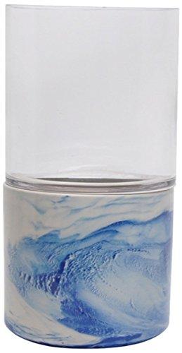 Algopix Similar Product 10 - Benzara Ceramic  Glass Hurricane