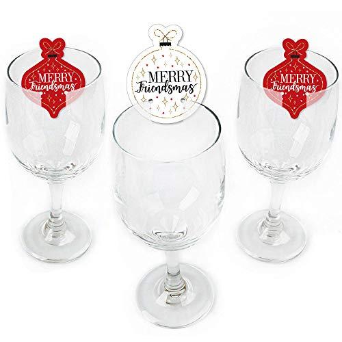 Algopix Similar Product 13 - Red and Gold Friendsmas  Shaped