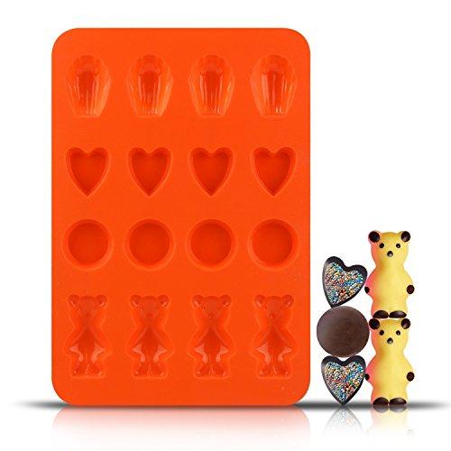Algopix Similar Product 13 - INNOKA Silicone Chocolate Molds  Candy