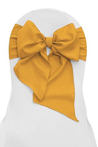 Algopix Similar Product 18 - LA Linen Polyester Poplin Chair Bow