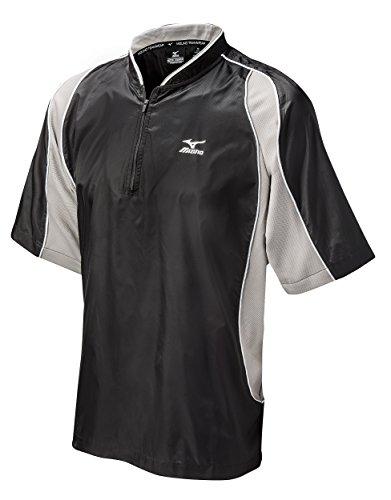 Algopix Similar Product 7 - Mizuno Protect Batting Jersey Black