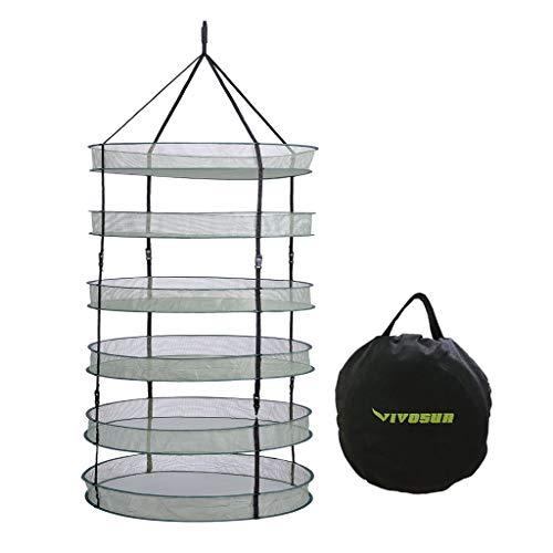 Algopix Similar Product 8 - VIVOSUN 2 FT 6 Layer Collapsible Dry