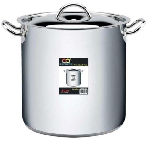 Algopix Similar Product 13 - CONCORD Stainless Steel Stockpot
