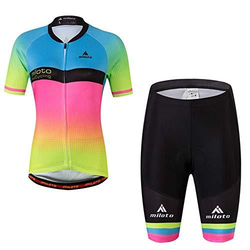 Algopix Similar Product 13 - MILOTO Womens Cycling Jersey
