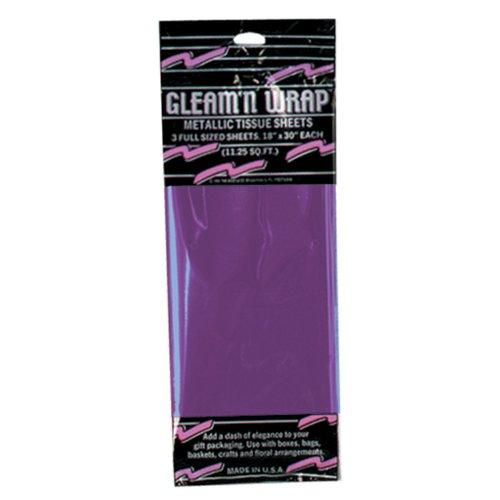 Algopix Similar Product 2 - Gleam N Wrap Metallic Sheets purple