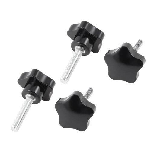Algopix Similar Product 20 - Uxcell a13110500ux0010 4Pcs 35 mm Star