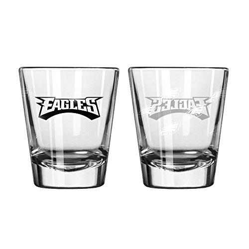 Algopix Similar Product 17 - Philadelphia Eagles Shot Glass  2 Pack