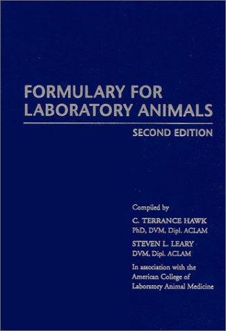 Algopix Similar Product 11 - Formulary for Laboratory Animals