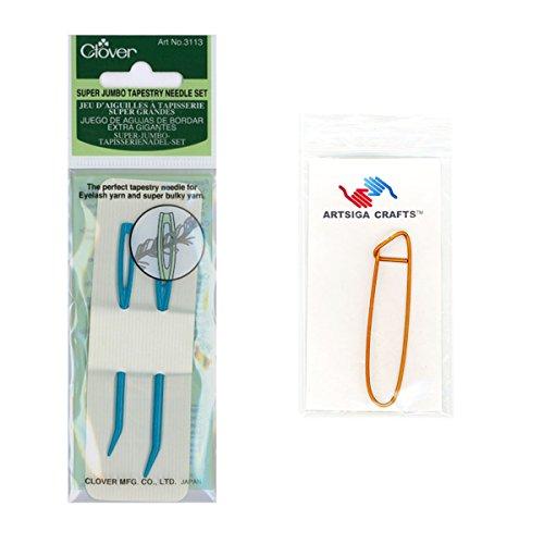 Algopix Similar Product 13 - Clover Jumbo Tapestry Bent Tip Needles