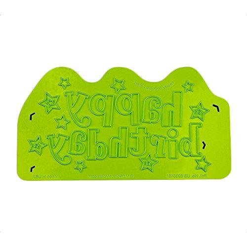 Algopix Similar Product 19 - Happy Birthday Stars Onlay Mold by