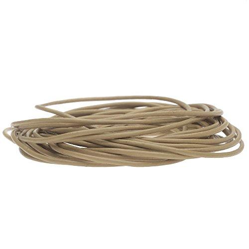 Algopix Similar Product 13 - Genuine Leather Cord Round 15mm by