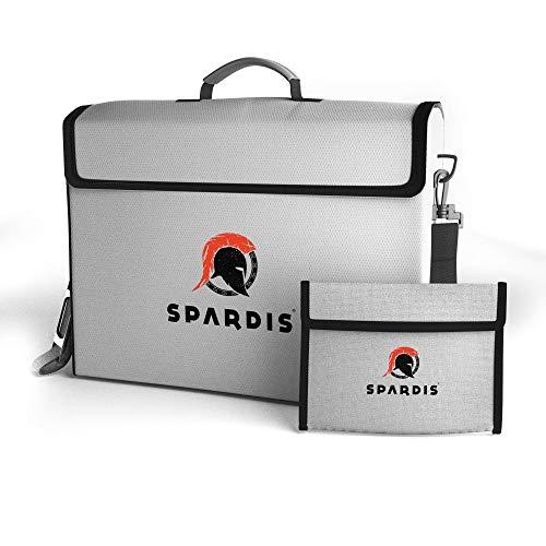 Algopix Similar Product 1 - Fireproof Document Bag with Locking