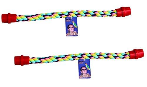 Algopix Similar Product 18 - Birds LOVE Set of 2 Cotton Rope Comfy