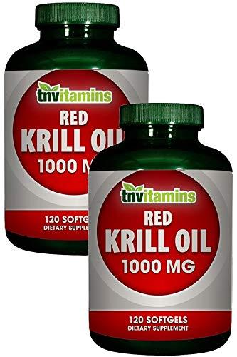 Algopix Similar Product 5 - Red Krill Oil 1000 Mg by TNVitamins 