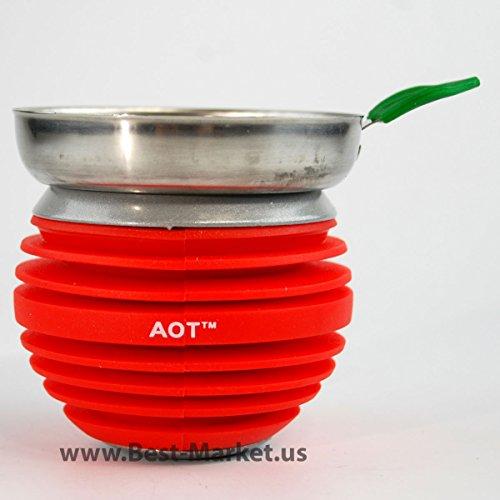 Algopix Similar Product 11 - Apple on Top Hookah Bowl Red