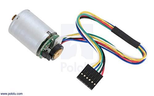 Algopix Similar Product 1 - Pololu HP 6V Motor with 48 CPR Encoder