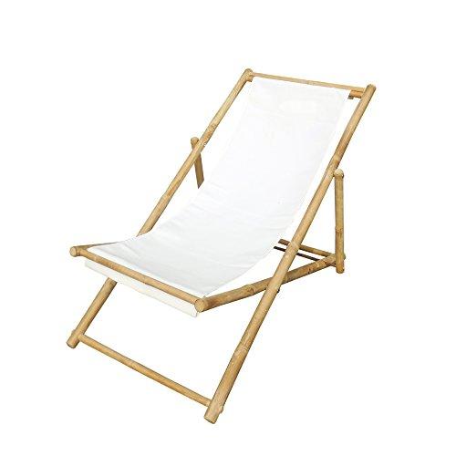 Algopix Similar Product 2 - Phat Tommy Foldable Sling Chair, Ivory