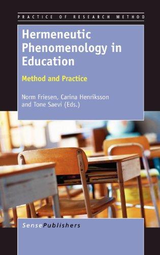 Algopix Similar Product 7 - Hermeneutic Phenomenology in Education