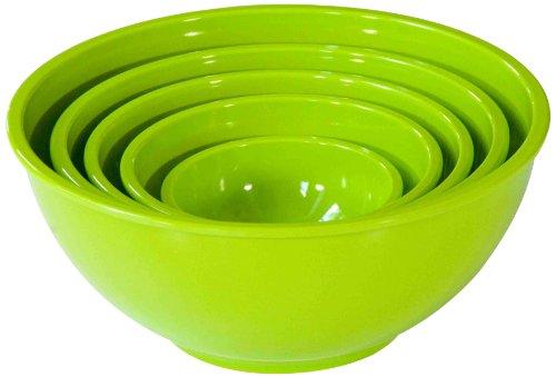Algopix Similar Product 2 - Eco Bamboo 5 Piece Stacking Bowl Set