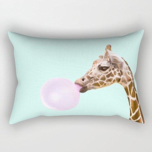 Algopix Similar Product 6 - Cute Giraffe Pink Bubble Rectangle