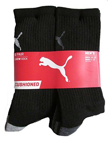 Algopix Similar Product 14 - Puma Socks Mens Crew Socks Pack of 6