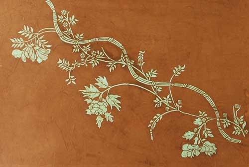 Algopix Similar Product 14 - Winterthur Embossed Felicity Border