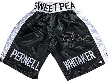 Algopix Similar Product 17 - Pernell Whitaker signed Sweet Pea Black