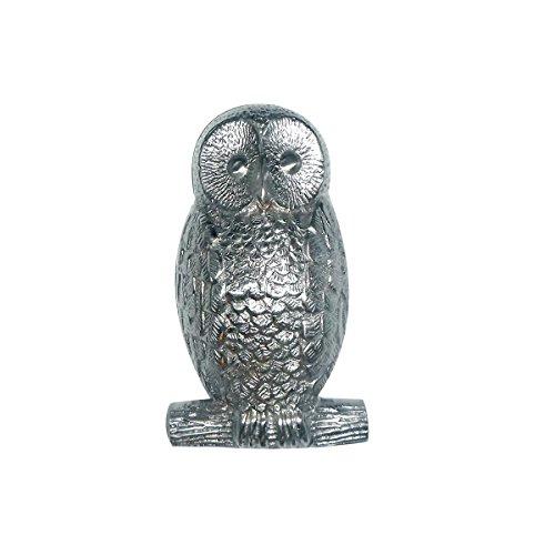 Algopix Similar Product 6 - Owl Door Knocker in Satin Nickel
